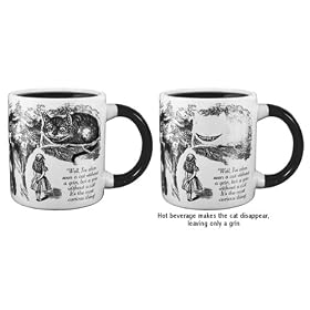 Alice in Wonderland Disappearing Cheshire Cat Mug