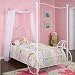 Princess Emily Carriage Canopy Twin Size Bed - Powell 374-042