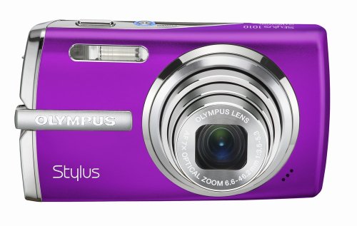 Olympus Stylus 1010 10.1MP Digital Camera with 7x Optical Dual Image Stabilized Zoom (Purple)