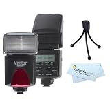 Vivitar DF-383 DEDICATED ETTL LCD BOUNCE AND ZOOM FLASH w/ LCD Display Includes Flash Diffuser For OLYMPUS SP-500 SP-550 SP-570 C-5060 C-7070 E10 E20N C-5000 C-8080 E-1 EVOLT E-330 E-300 E-420 E-310 E-510 E-500 E-620 E-450 E-3 FE-110 FE-120 C-4040 C-4000