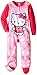 Komar Kids Girls' Hello Kitty Fleece Blanket Sleeper