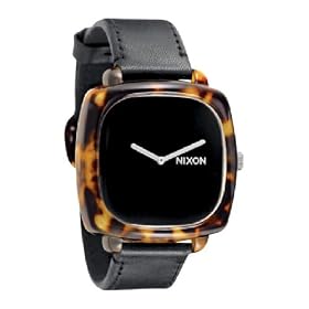 NIXON (�j�N�\��) SHUTTER �V���b�^�[ TORTOISE/BLACK NA167647-00 ���f�B�[�X [���K�A���i]