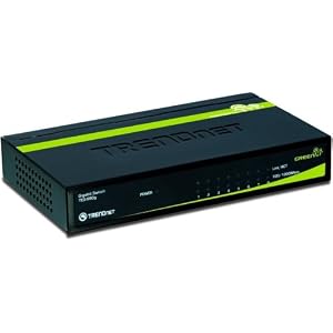 TRENDnet 8-Port Unmanaged Gigabit GREENnet Standard Switch