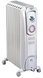 De'Longhi Dragon 3 TRD0615T Oil Filled Radiator with Timer, 1.5 kW