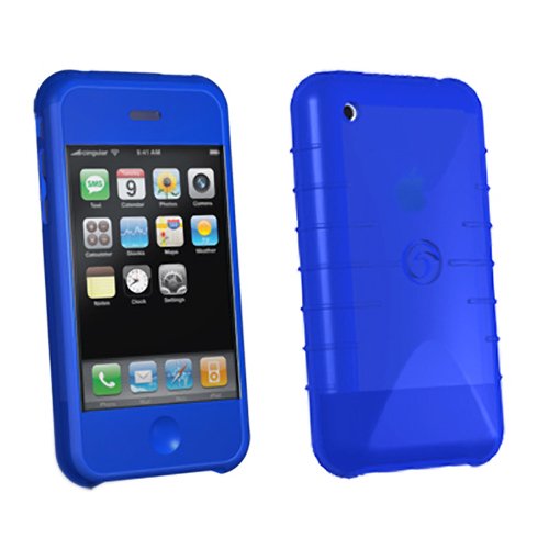 Marware Sport Grip Case for iPhone 1G (Blue)