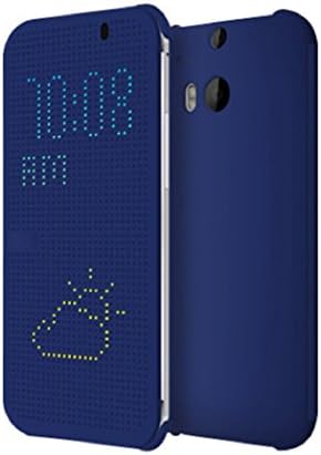 Dealstruck Hc M100 Dot View Flip Case for HTC One (M8) Blue