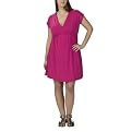 Plus Young Contemporary Kimono Dress - Pink