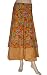 Designer Sexy Look Multi Wear Reversible Two Layer Rayon Silk Sari Wrap around Dress Skirt