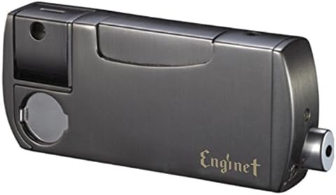 Enginet Paradise Combination of Pipe Built-in Piezo Electronic Lighter Deluxe Kit 06-40-103 Black nickel Satin