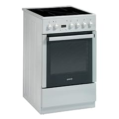 Gorenje EC 55301 AW Elektroherd mit Glaskeramik-Kochfeld / A / Breite: 50 cm / wei�