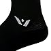 Swiftwick Pursuit Four Socks, Black, Large