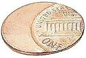 US Off-Center Error Penny