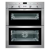 NEFF Series 1 Circotherm Multifunction built under double oven (Stainless steel) U17M62N0GB