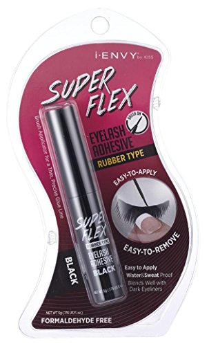 Kiss I Envy Eyelash Adhesive Super Flex Black 5 Gram