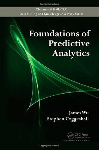 foundations of predictive analytics chapman  hallcrc data mining and knowledge discovery series