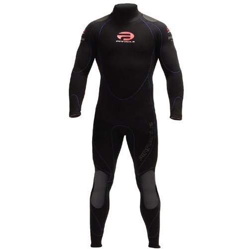 Pinnacle Breaker 3mm Jumpsuit Mens, Black/Marine Blue