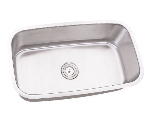 32 Inch - 16 Gauge Stainless Steel Undermount Single Bowl Kitchen Sink