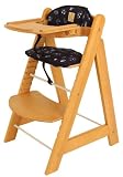 Produkt-Bild: Treppenhochstuhl Happy Farm aus hochwertigem Pappelholz mit Bezug