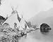 1922 photo Teepees on the Columbia graphic.