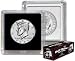 Bundle of 25 2x2 Coin Snap Holder Half Dollar (30.6mm)
