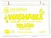 READY 2 LEARN Washable Stamp Pad - Yellow - Non-Toxic - Fade Resistant - Decorate Scrapbooks, Posters and Cards