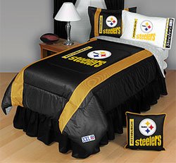 Pittsburgh Steelers Jersey Sheet Set Size: Twin
