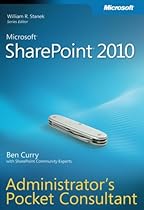 Microsoft SharePoint 2010 Administrator's Pocket Consultant