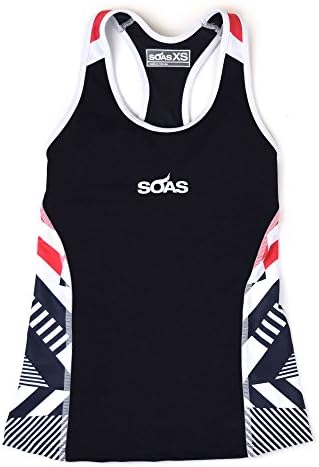 SOAS Racing - Red Geo Tri Tank Red / Black (Medium)