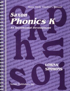 Phonics  K: Home School Teachers Edition (Homeschool Phonics & Spelling) under Phonetics & Phonics in The Books Store