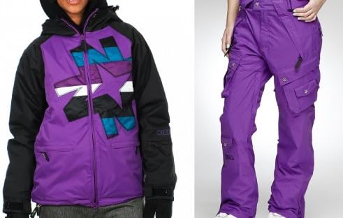 Nikita OKMOK Women's Snowboard Jacket with Nakita Prindle Pants (Small)