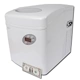 NewAir AI-210W Portable Ice Maker In White With Easy to Read LCD Display