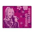 Kids/Childrens Hannah Montana Fleece Blanket/Throw over Blanket Bedding (125 x 150cm)