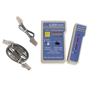 Ethernet Cable Tester on Amazon Com  Lan Computer Network Cable Tester  Computers   Accessories
