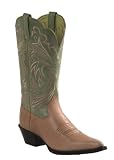 ARIAT Heritage Western Cowboy Boots 8.5 True to size Sand/Spring Green Womens