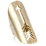House of Harlow 1960 Long Arrow Ring
