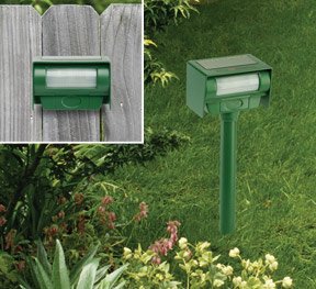 Mary Maxim Inc. Bell and Howell Solar Animal Repeller