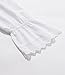 Latuza Women's Cotton Long Sleeve Lace Trim Victorian Nightgown