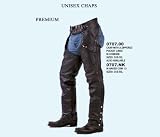 Unisex Chaps - with Zippered Pocket