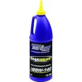 Royal Purple 01303 Max Gear 85W-140 High Performance Synthetic Automotive Gear Oil - 1 qt.