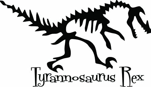 Tyrannosaurus Rex Dinosaur (ONLY INCLUDES ONE DINOSAUR) Wall Vinyl Decal Quote Art Saying Sticker