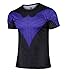 G-LIKE Jutice League Batman Blue Bird Nightwing Short T-shirt (X-Large)