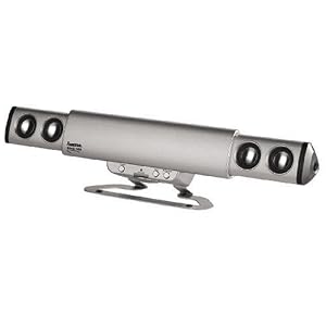 Hama PC-Lautsprecher-System 2.0 Sonic TFT 500 Alu