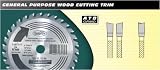 TimberLine 135-300 General Purpose Saw Blades for Portable Machines - 5-3/8 / 5-1/2 Diameter
