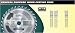 TimberLine 135-300 General Purpose Saw Blades for Portable Machines - 5-3/8 / 5-1/2 Diameter