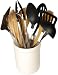 ExcelSteel 202 10-Piece Kitchen Utensil With Ceramic Holder