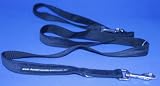 Eigenschaften Hundefreunde Esslingen  / Hundeleine aus schwarzem Cord, 2,5cm breit