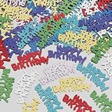 Review Amscan  / Table Confetti | Happy Birthday Metallic