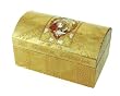 Baby Boy First Communion Chest Keepsake Gift Set with Candle and New Testament, in Spanish