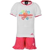 NBA adidas Cleveland Cavaliers Toddler Girls White-Pink Princess T-shirt & Shorts Set (2T)