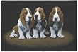 Basset Puppies Doormat Doormat Basset Hound John Weiss